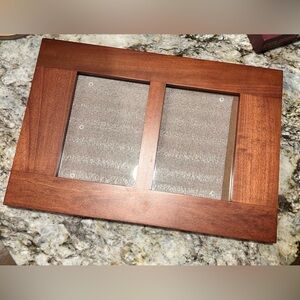 Wooden Double Picture Frame